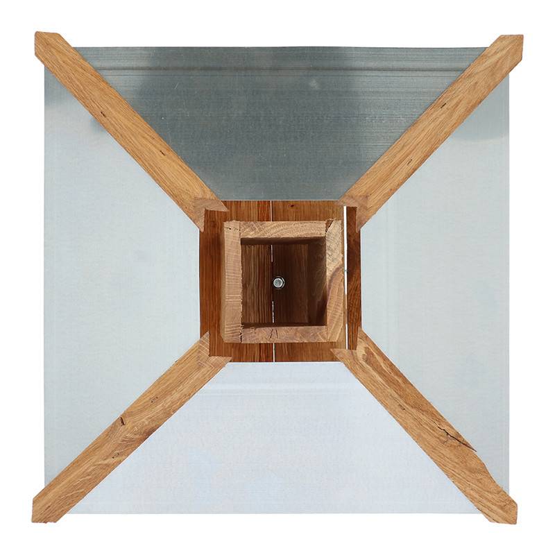 Esschert Design - Mangeoire oiseau Bois chêne avec Silo - Esschert Design - Imagen 4