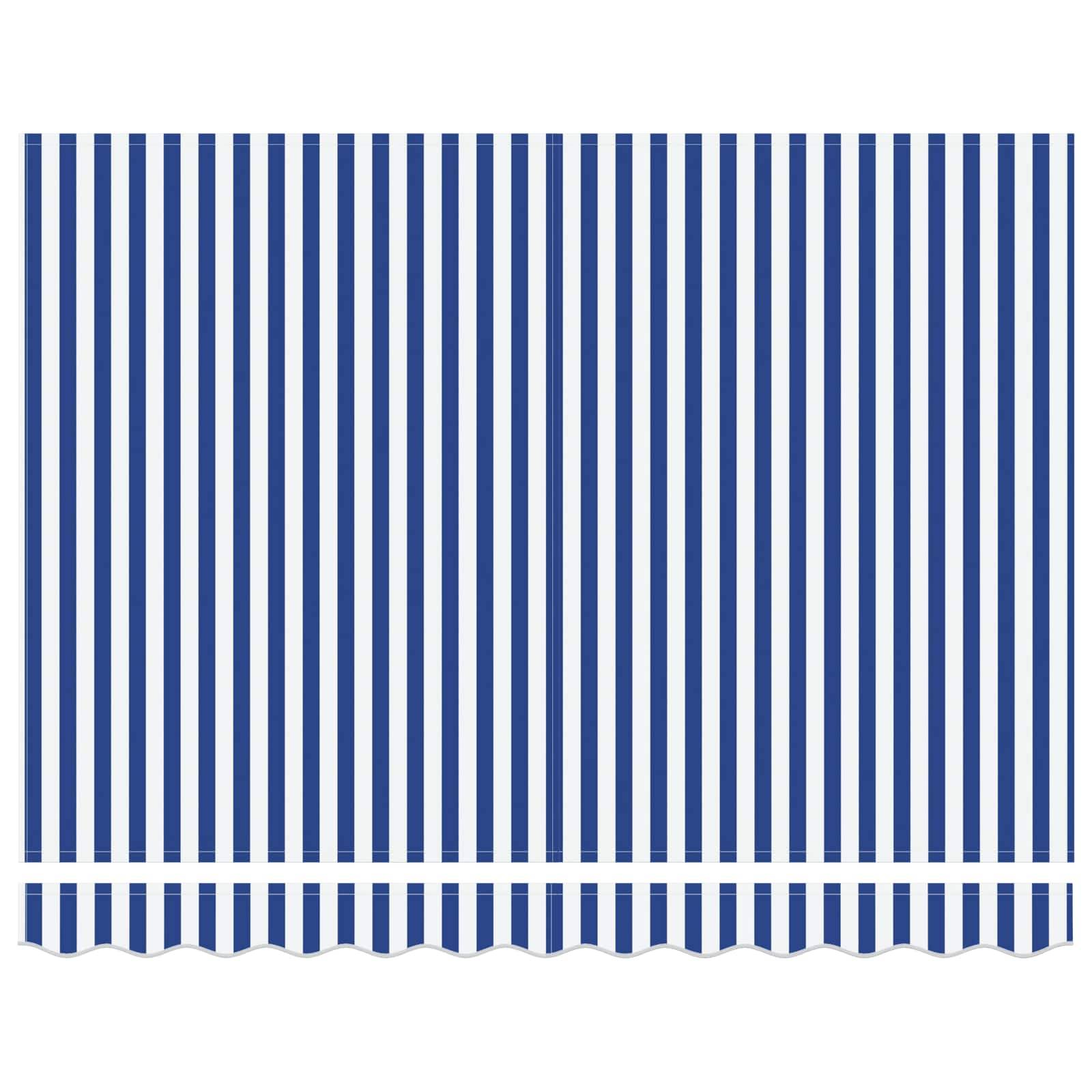 PANGIVO - Store rétractable électrique Polyester Bleu et Blanc 3 x 2,5 m, 3419930 - PANGIVO - Image 5