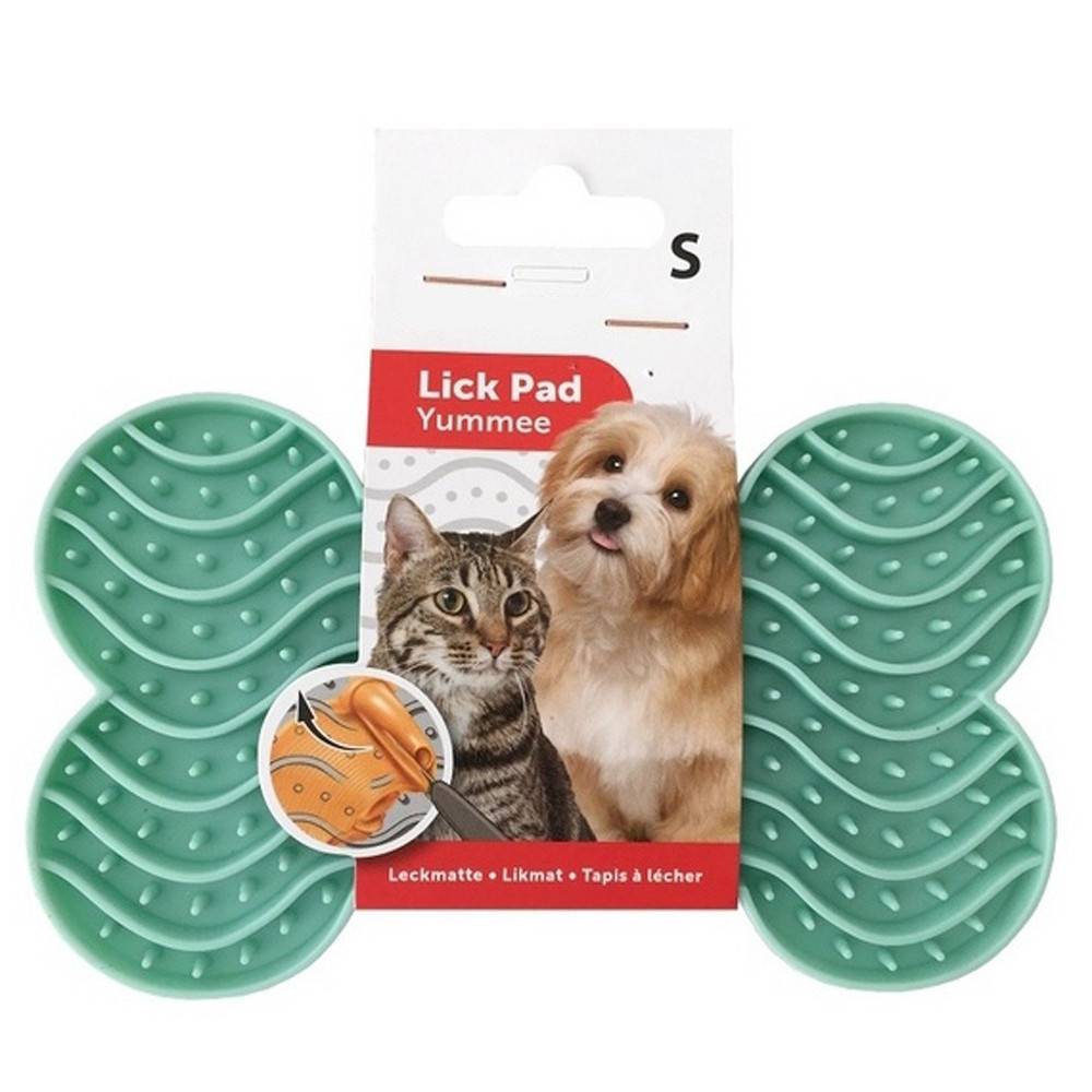 Tapis à lécher pour chien YUMMEE couleur vert  taille S 15 cm - Imagen 3