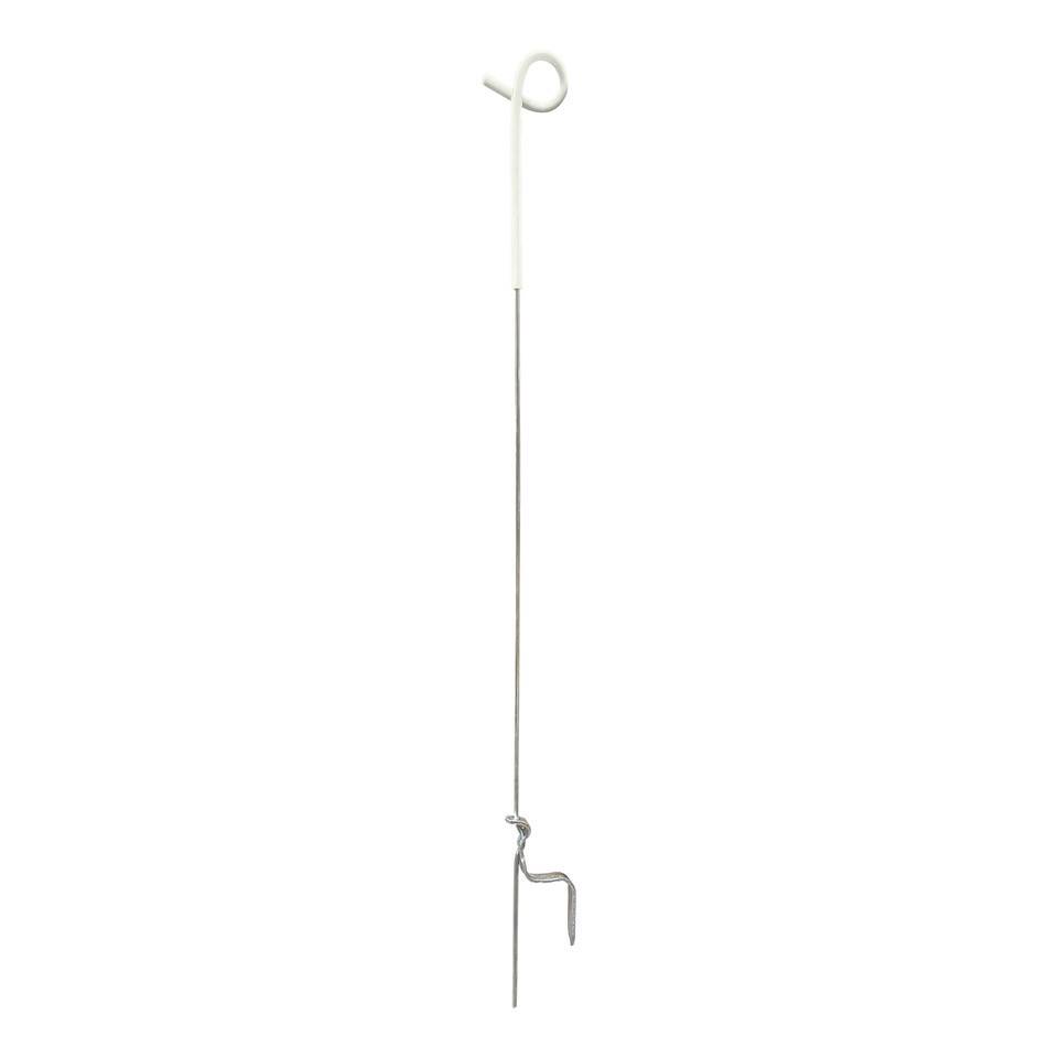 Horizont - 30 Piquets acier avec isolateur œillet 105 cm HORIZONT