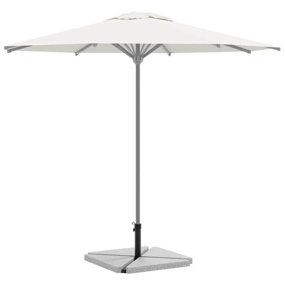 Vidaxl - Ensemble de bases de parasols de jardin 5 pcs granit et acier vidaXL 3318586 - Image 1
