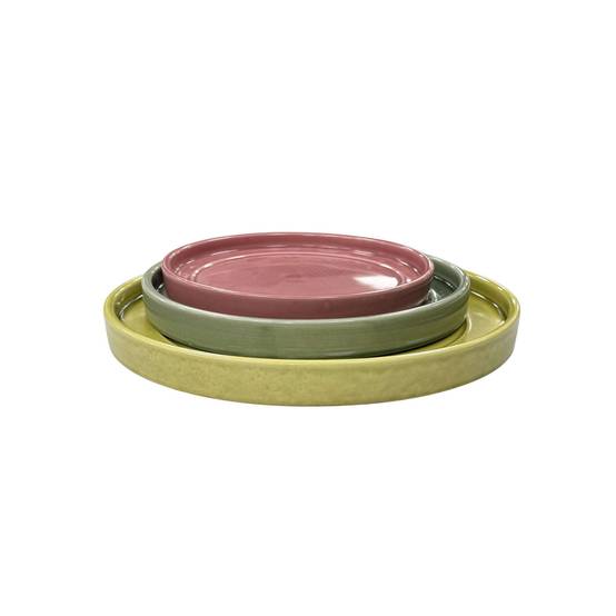 Provencelia - Soucoupe 42cm rose - Image 5