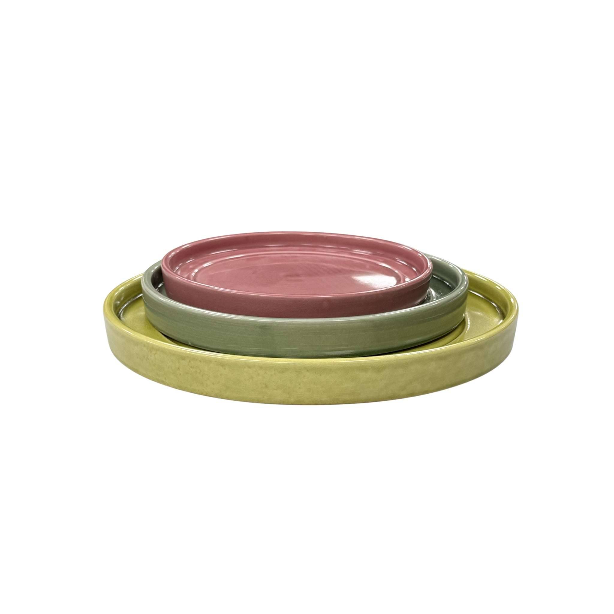 Provencelia - Soucoupe 42cm rose - Image 5
