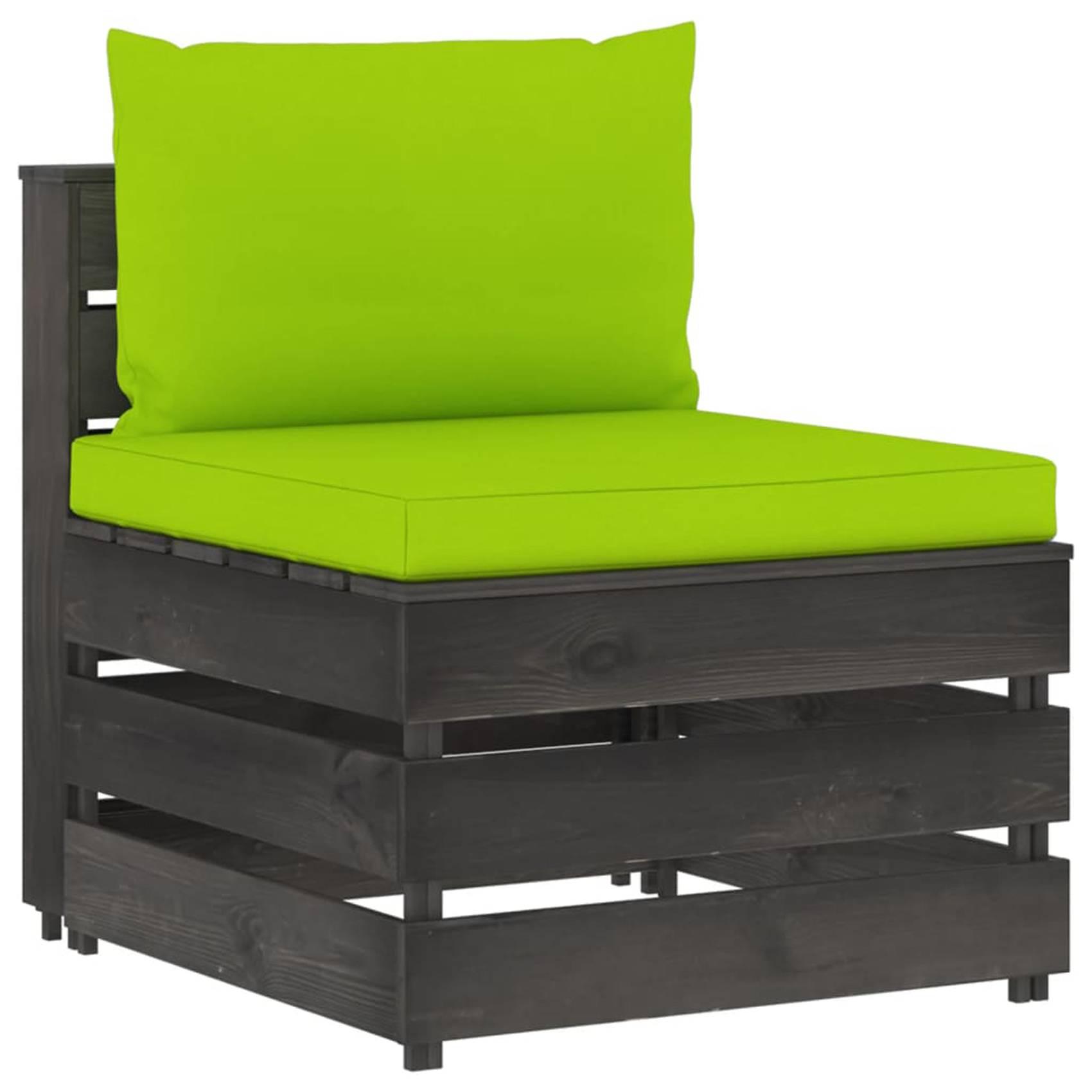 Vidaxl - Salon détente en palette avec coussins colorés - vidaXL - Imagen 4