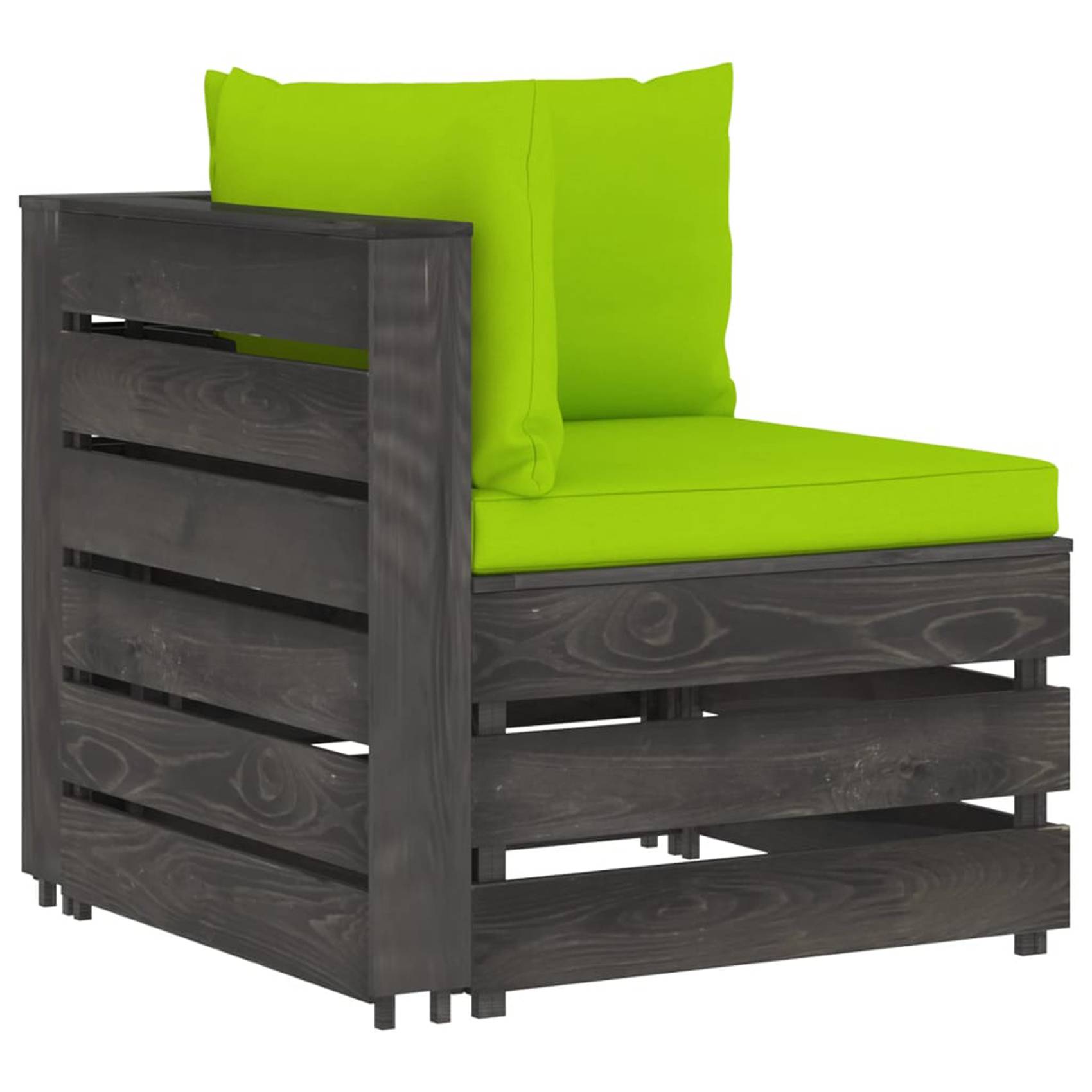 Vidaxl - Salon détente en palette avec coussins colorés - vidaXL - Imagen 3