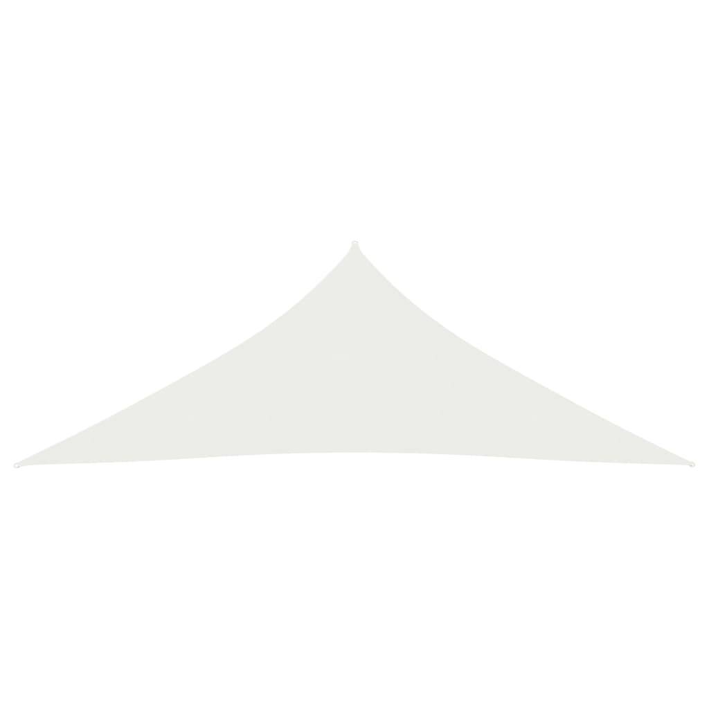 Helloshop26 - Voile toile d'ombrage parasol 160 g/m² 4 x 4 x 4 m PEHD blanc - Imagen 2