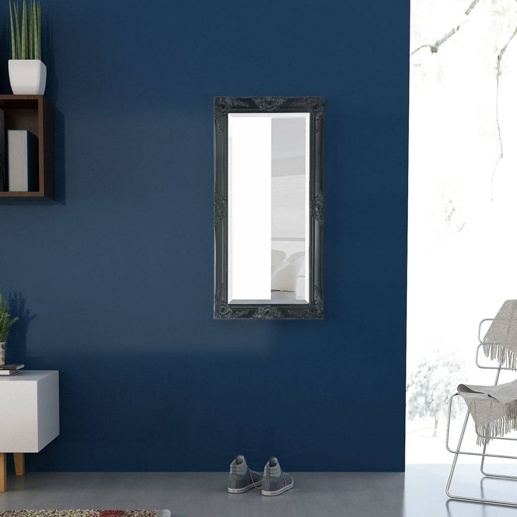 Maison Chic - Miroir mural style baroque 100x50 cm noir Maison Chic - Image 3