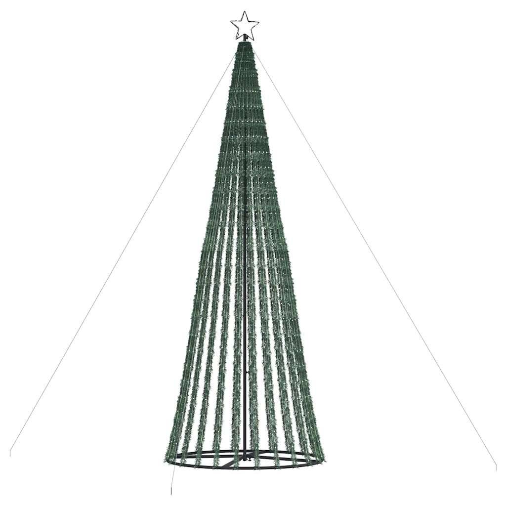 Sapin De Noël - Arbre de Noël lumineux conique 1028 LED blanc froid 403 cm - Image 4