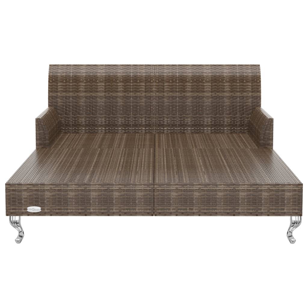 Prolenta Premium - Chaise longue pliante/transat  Claire-Eléonore-Rose Crème   200 X 132 X 71 cm  - P87209C - Image 2