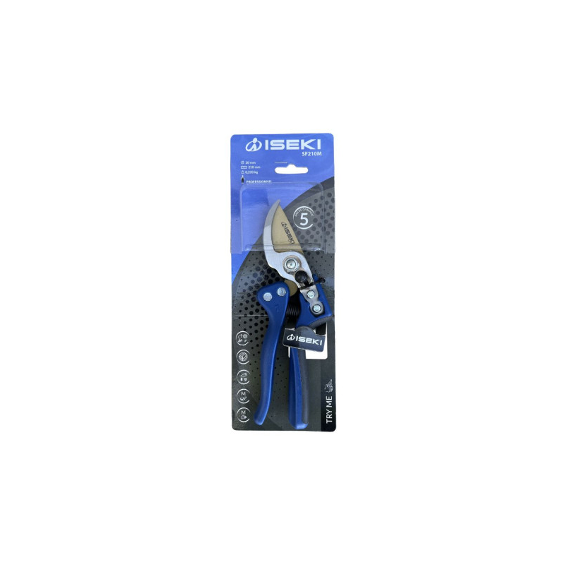 Iseki - Sécateur ISEKI - SF210M téflon diam. coupe 20 mm à usage pro - Image 1