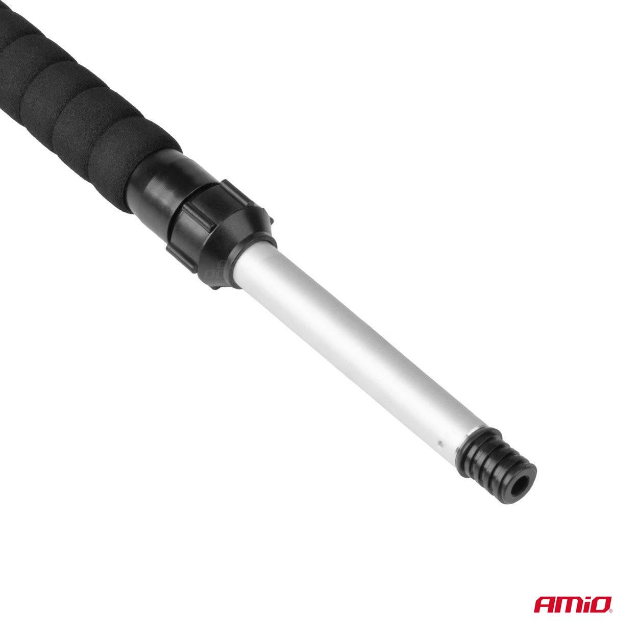 Brosse Lavage Voiture Avec Manche Télescopique 168cm Et Raccord Eau - Idéale Auto Camion Caravane
