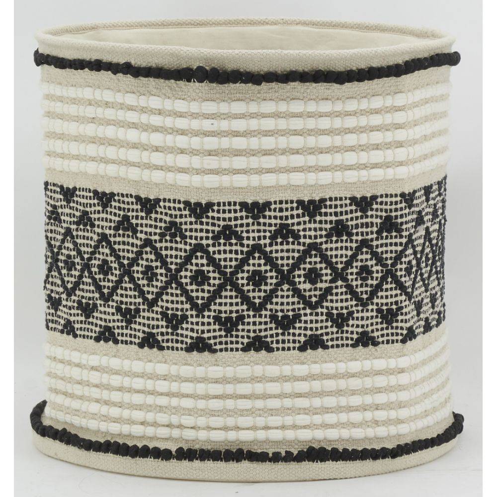 Aubry Gaspard - Corbeille de rangement en coton recyclé Lot de 3 - Imagen 2