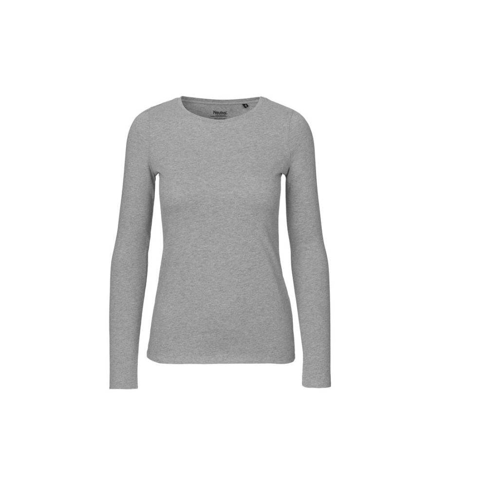 T-shirt manches longues FEMME NEUTRAL Gris Clair L - Image 1