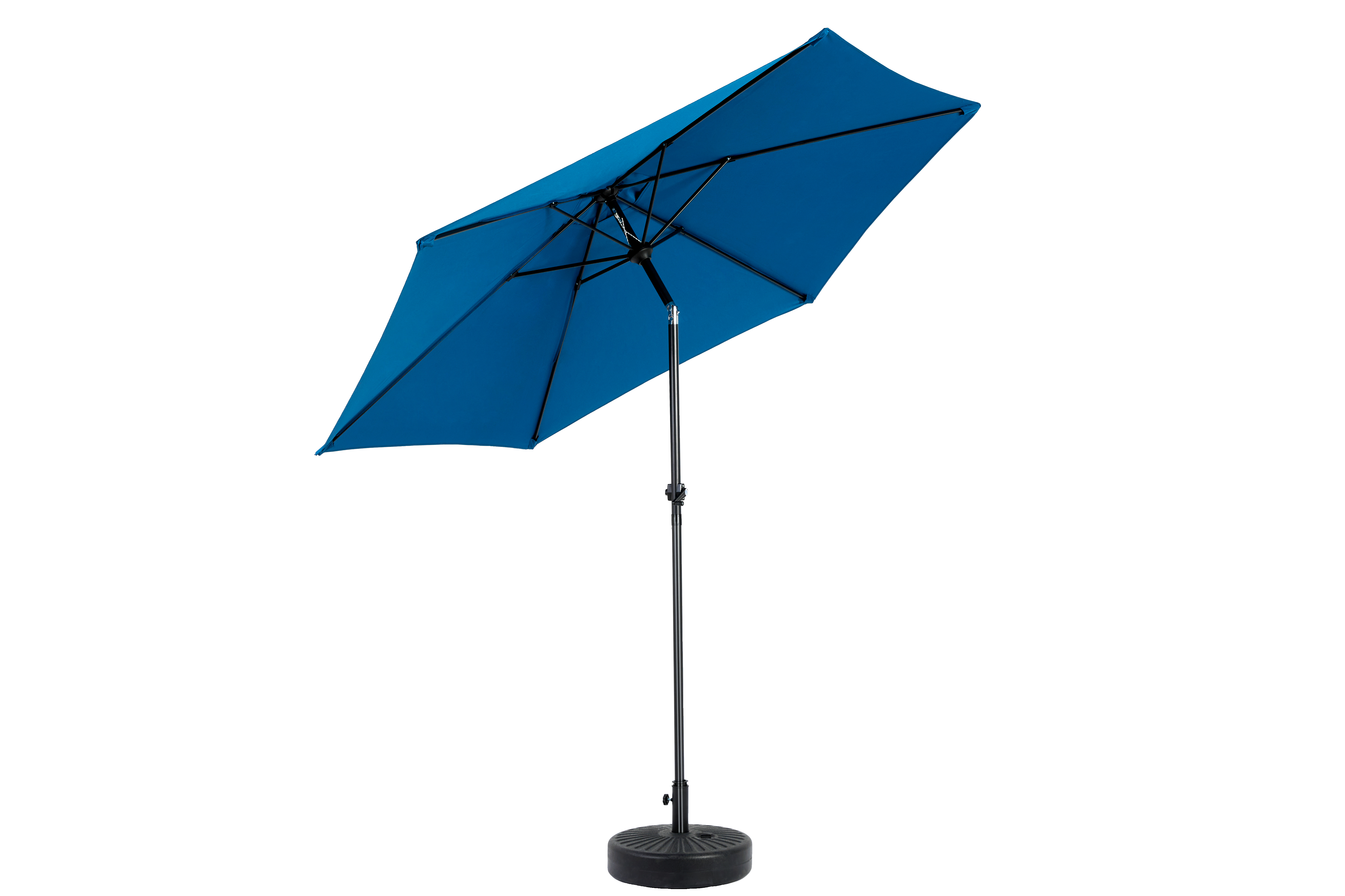 PANGIVO - Parasol rectangulaire extérieur acier bleu foncé 274.5 x 122 x 244 cm - PANGIVO - Image 3