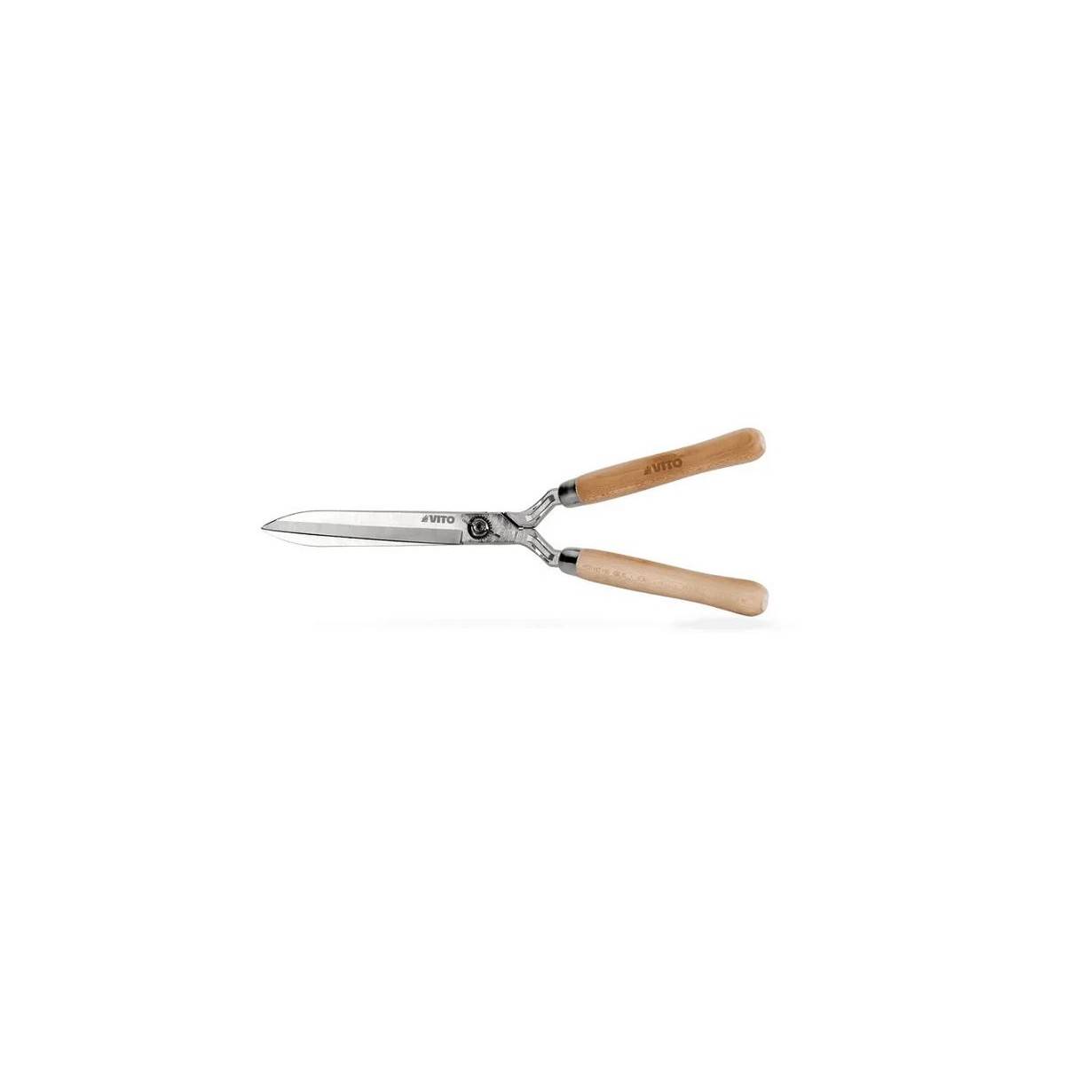 Cisaille de jardin Taille haies 51cm Manche bois Inox Lame 18 cm Fer forgé à la main VITO - Imagen 4