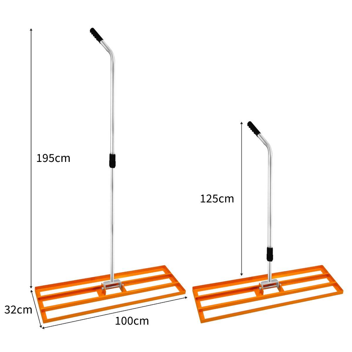 Monstershop - Râteau de Nivellement Orange - 100 cm - Image 5