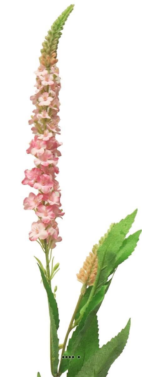 Artificielles - Véronique artificielle, une fleur en tige, H 76 cm Rose - BEST - couleur: Rose - Imagen 3