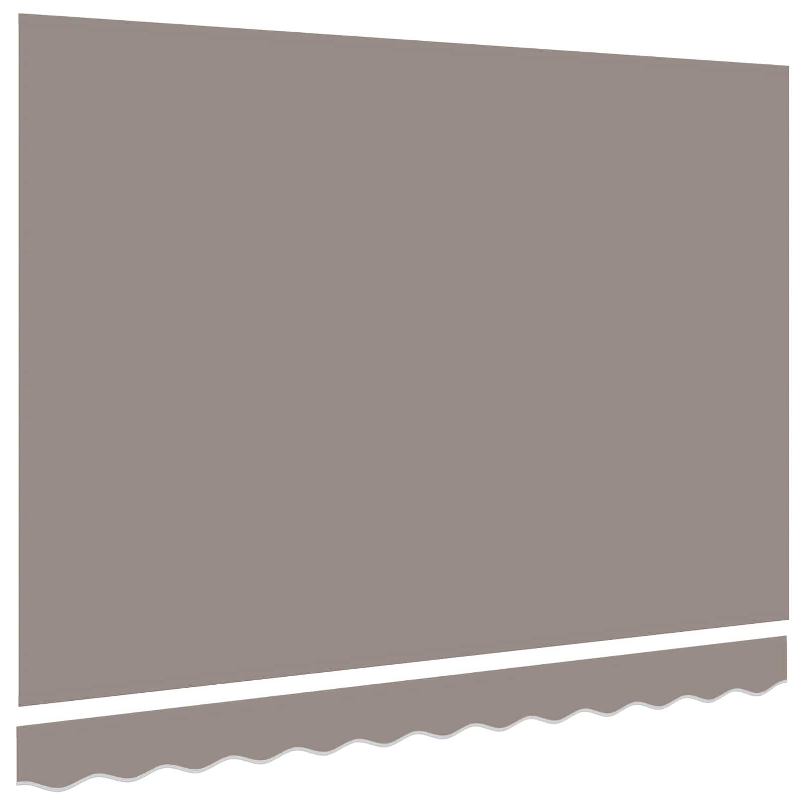 Vidaxl - Toile de rechange pour store banne 3 x 2,5 m Gris clair vidaXL 42000586 - Image 4