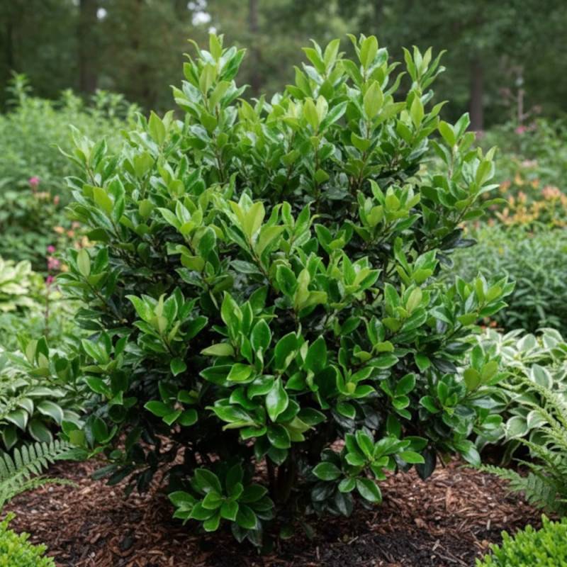 Troène du Texas, Ligustrum à fleurs Blanche/ - feuillage Persistant - Pot de 7,5L - 60/80 cm - Image 5