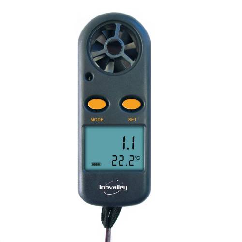 Inovalley - Anémomètre électronique portable - Imagen 1