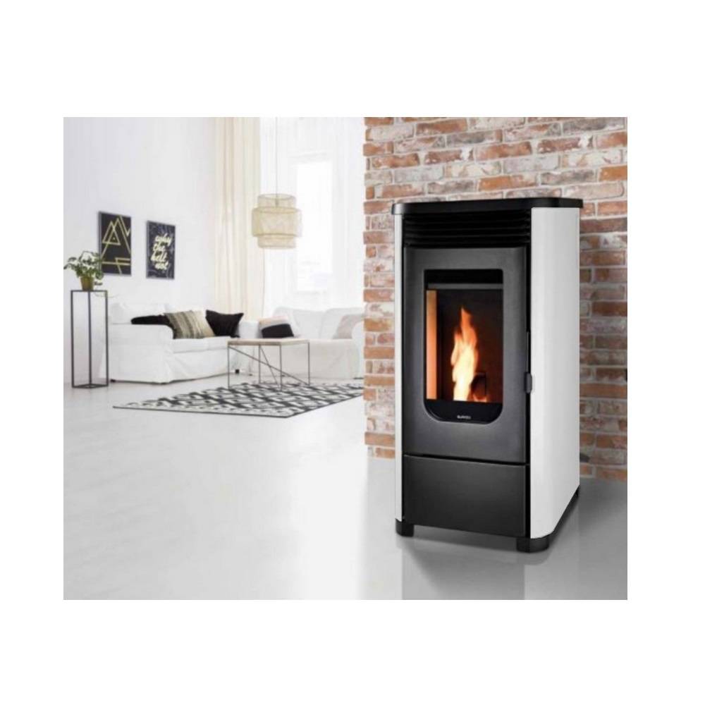 Supra - Poêle à granulés 8kw blanc 117331 Supra - Imagen 2