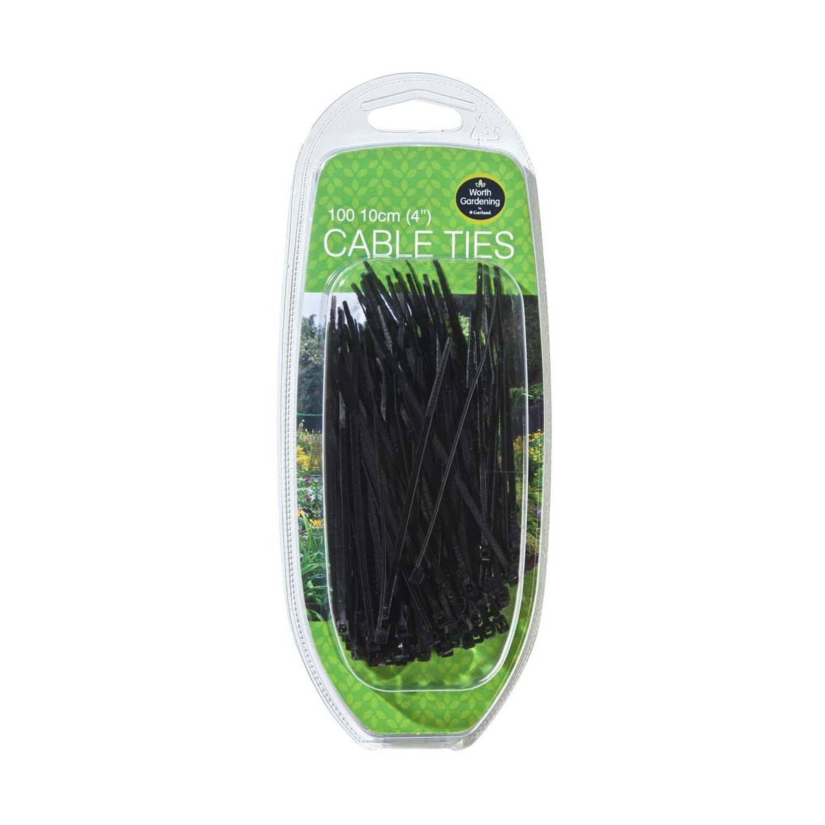 Garland - Lot de 100 colliers de serrage en nylon 10 cm Garland - Imagen 1