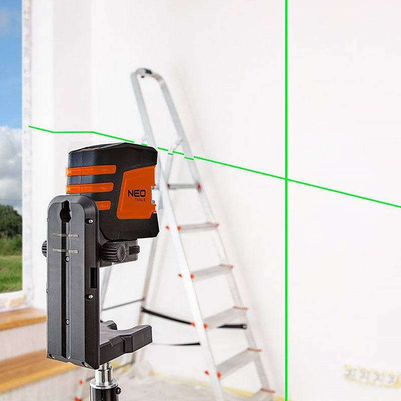 Neo Tools - Laser en croix NEO TOOLS 75-107 20m avec étuis et support magnétique Neo tools - Imagen 4