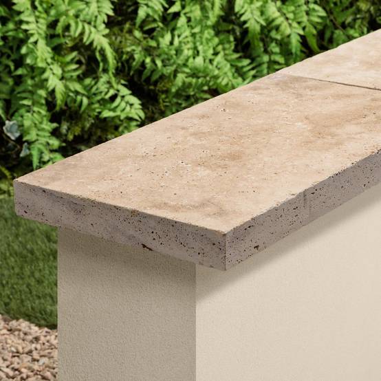 Couvertine Travertin Beige Nuancé 61x33x5 cm (à l'unité) - RO'MA NATURE - Image 1