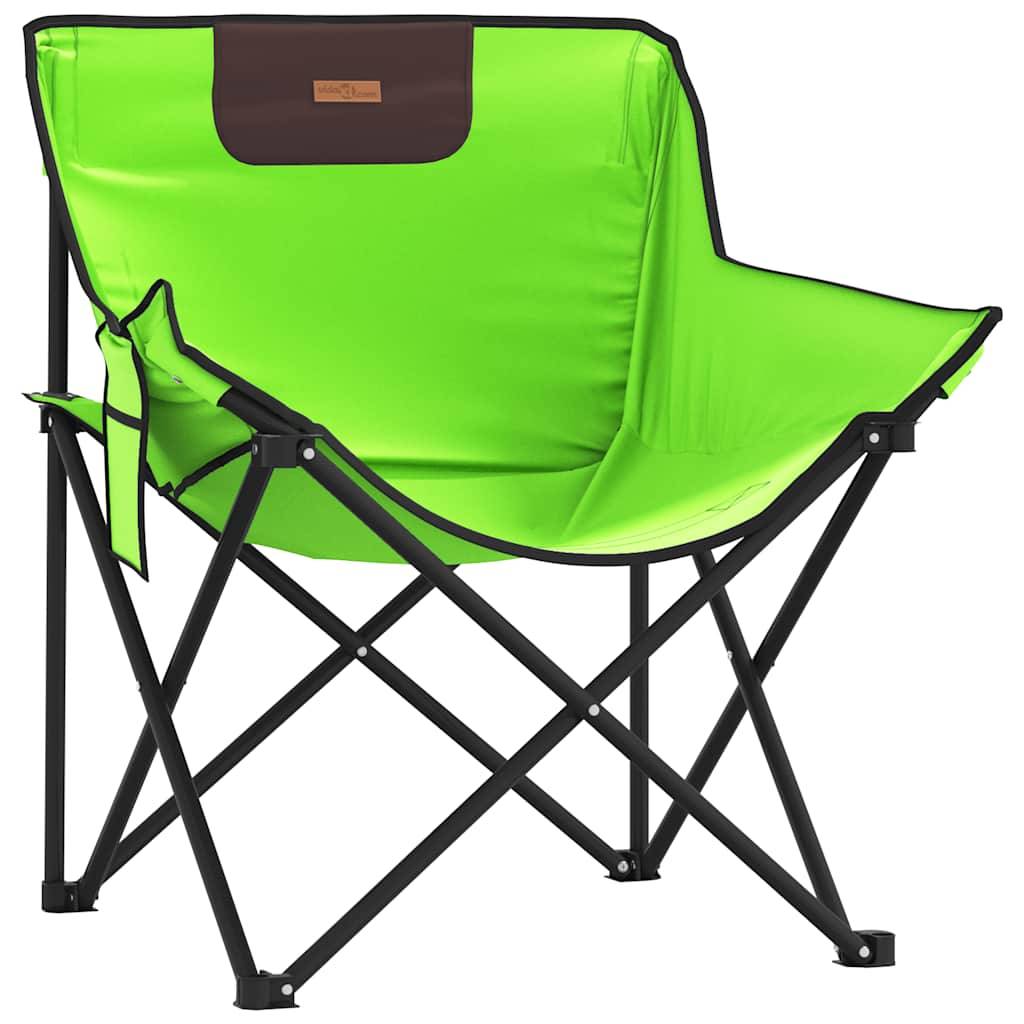 Lot de 2 Chaise pliante - balcon  Cassopolis Vert 59 X 54 X 67 cm  - P87211V - Imagen 4