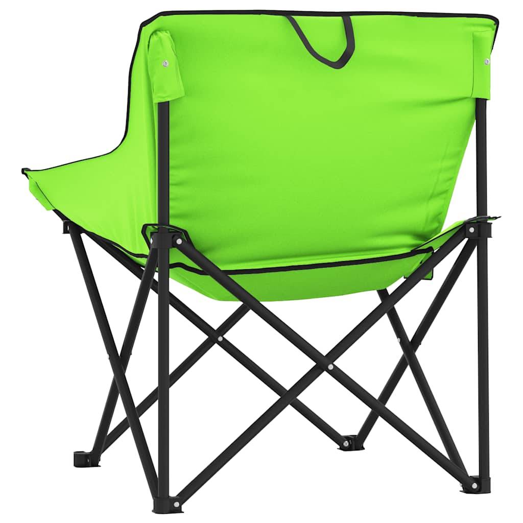 Lot de 2 Chaise pliante - balcon  Cassopolis Vert 59 X 54 X 67 cm  - P87211V - Imagen 8