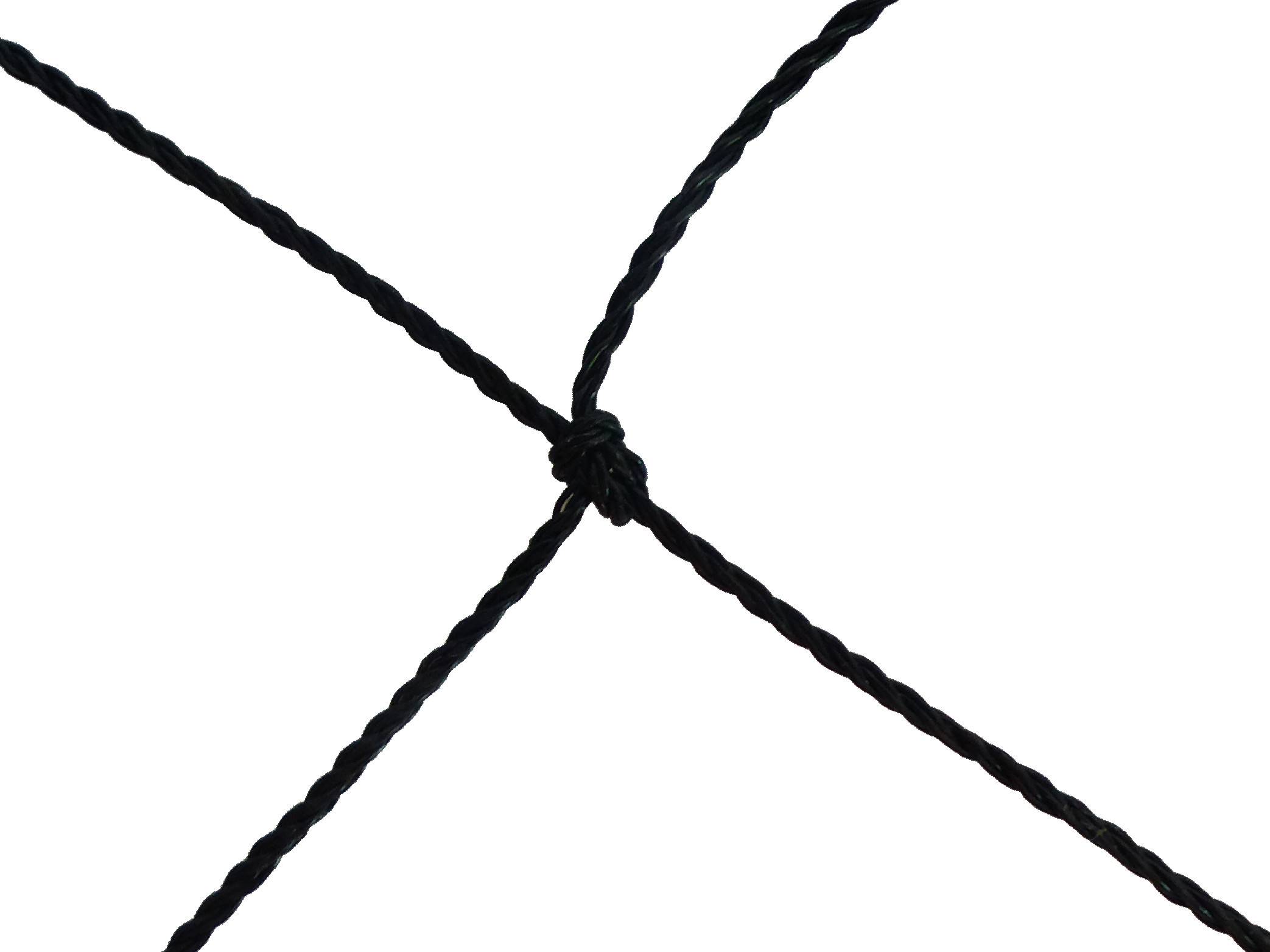 Maille Store - Filet de volière - Maille de 30mm Noir 12m x 25m - Imagen 2