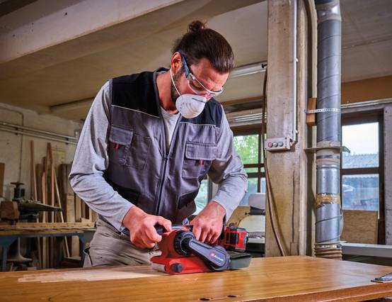 Einhell - Ponceuse à bande sans fil TP-BS 18/457 Li BL - Solo - 250 m/min - sans batterie - Einhell - Image 2