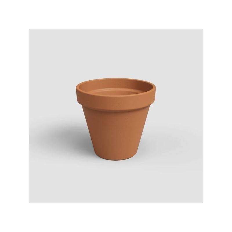 Artevasi - Pot Amalia haut 35 cm naturel en terre cuite - ARTEVASI