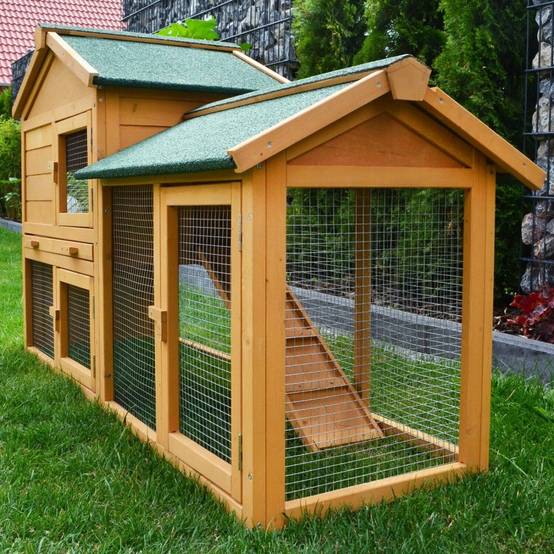 Cage Clapier Enclos lapin 145x53x86 cm Modele: 001 Villa Lapin BB LOISIR - Image 2
