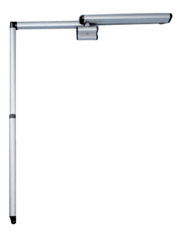 Compas pour OL90 avec palier d'accrochage GEZE - Course 170 mm - Noir - 74509 - Image 2