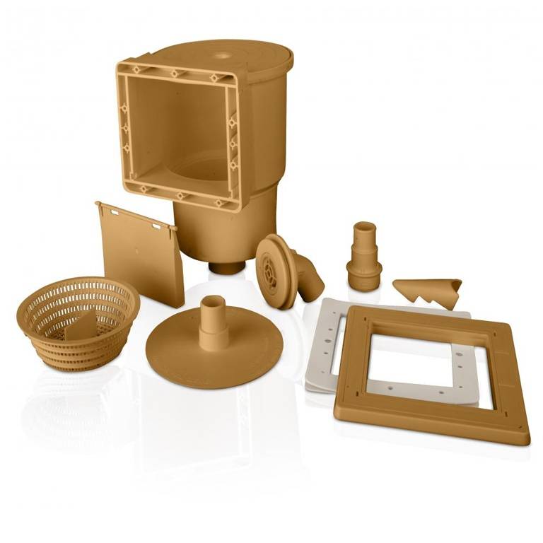 Gre Pools - Ensemble skimmer pour piscines acier GRE - Marron Gre Pools - Imagen 1