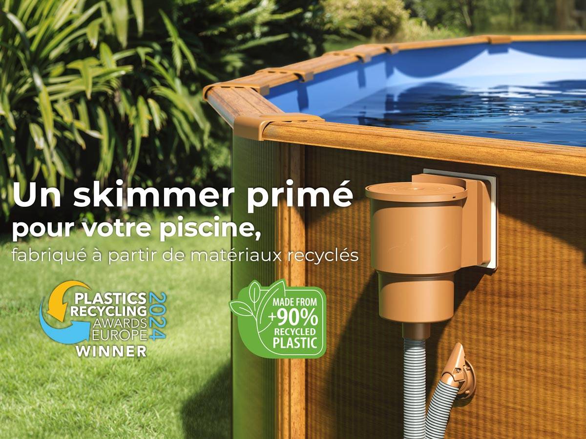 Gre Pools - Ensemble skimmer pour piscines acier GRE - Marron Gre Pools - Imagen 5