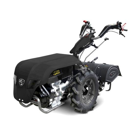 Motoculteur thermique Agricole 18CV 500Cm3 OHV 4T Démarrage électrique Fraises rotative 800mm Guidon réglable Lamborghini - Image 1