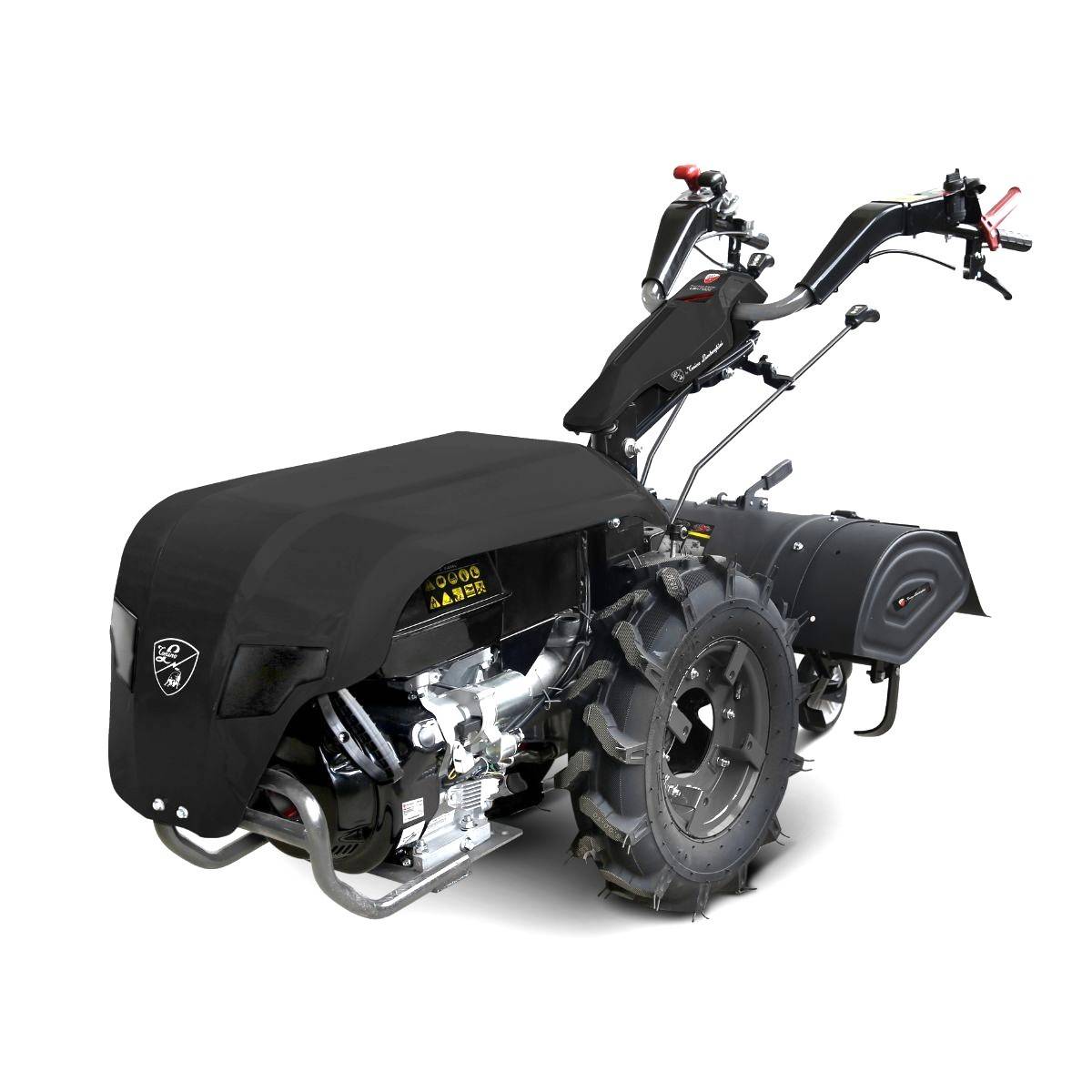 Motoculteur thermique Agricole 18CV 500Cm3 OHV 4T Démarrage électrique Fraises rotative 800mm Guidon réglable Lamborghini - Image 1
