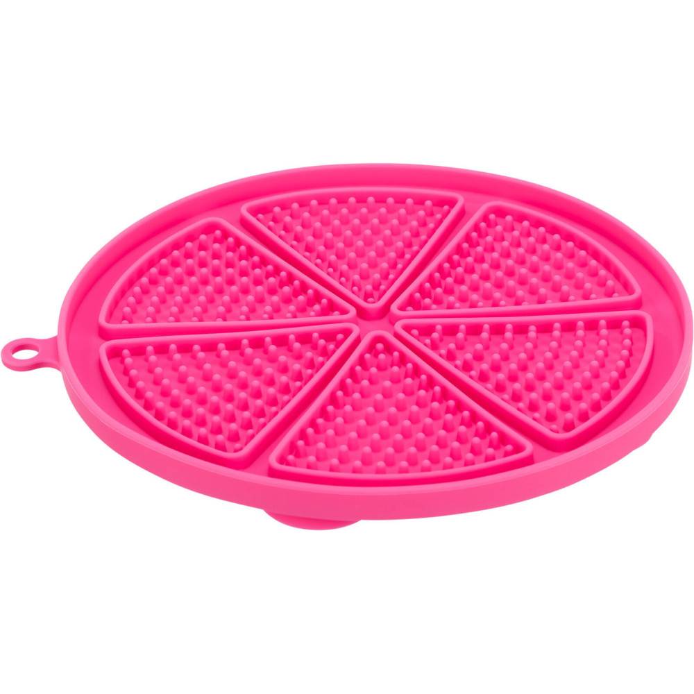 Trixie - Tapis à lécher Lick'Snack avec ventouse 18 cm rose - Imagen 1