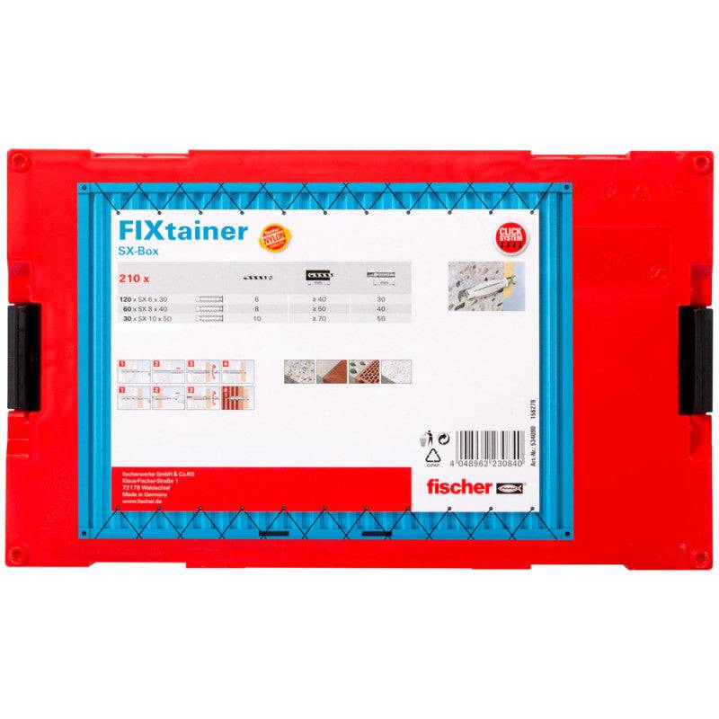 Fischer - Boîte modulable FIXtainer FISCHER 534090 avec 210 chevilles à expansion SX Fischer - Imagen 4