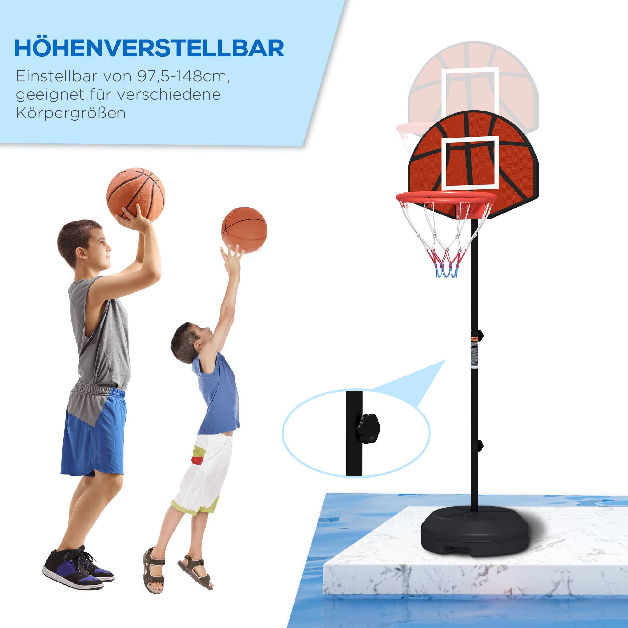 Panier de basket et cible de fléchettes 2-en-1 réglable pour intérieur/extérieur – ComfortXL Outdoor Living - Image 5