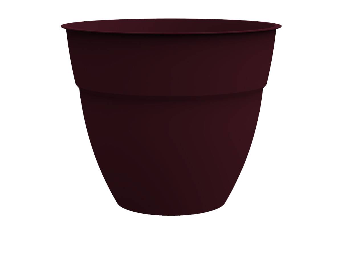 Eda - Pot de fleur rond Osaka Ø 70 x H.61,8 cm Rouge bourgogne - Eda - Imagen 1