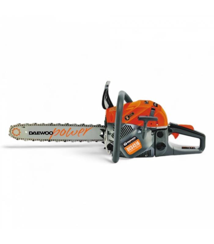 Daewoo - Tronçonneuse thermique DAEWOO, moteur 2 temps 45cc avec guide chaîne de 40cm et accessoires inclus - DCS4516 - Imagen 1