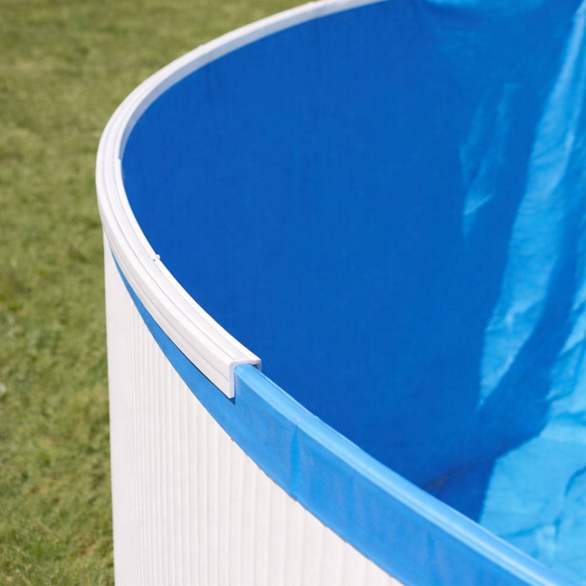 Liner bleu pour piscine métal intérieur 7,60 x 4,60 x 1,32 m - Image 2
