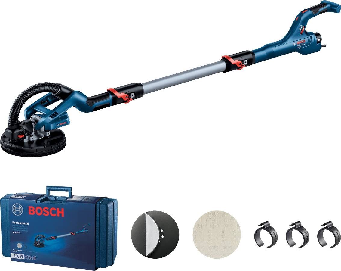 Bosch Professional - Ponceuse plaquiste 550W GTR 55-225 + coffret - BOSCH - 06017D4000 - Imagen 1
