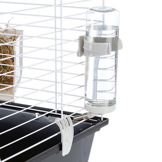 Ferplast - FERPLAST Cage pour Rongeurs CASITA 120 pour Lapins, Cochons d'Inde, Cochons d'Inde, en Métal, Accessoires inclus : Mangeoire, Abreuvoir, Abreuvoir, - Image 3