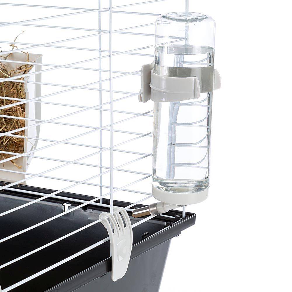 Ferplast - FERPLAST Cage pour Rongeurs CASITA 120 pour Lapins, Cochons d'Inde, Cochons d'Inde, en Métal, Accessoires inclus : Mangeoire, Abreuvoir, Abreuvoir, - Image 3