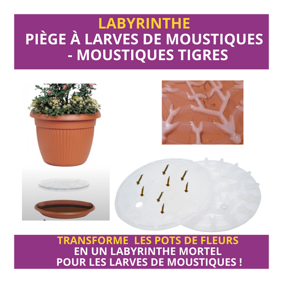 Lot de 5 pièges à larves moustiques Acto - Protection naturelle pour jardins - Image 3