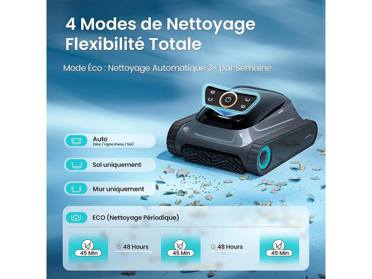 Robot de piscine sans fil Scuba S1 - Aiper - Image 4